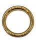 中古・古着 VERSACE (ヴェルサーチェ) エングレイブド グリークキー リング サイズ:9：11000円