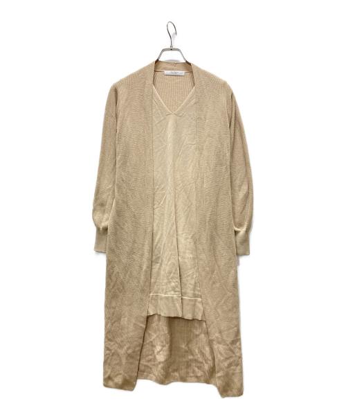 HER LIP TO（ハーリップトゥ）Her lip to (ハーリップトゥ) Chester Multi-Way Knit Dress ブラウン サイズ:Sの古着・服飾アイテム