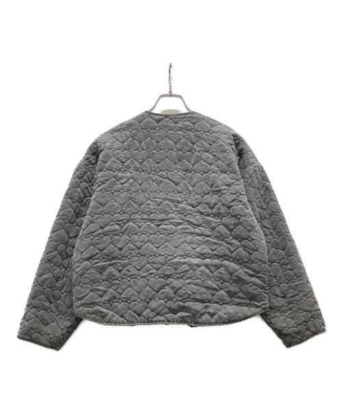 ZARA（ザラ）ZARA (ザラ) ハートキルティングジャケット グレー サイズ:XSの古着・服飾アイテム