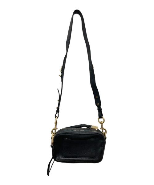 MARC JACOBS（マークジェイコブス）MARC JACOBS (マークジェイコブス) ショルダーバッグ/THE SNAPSHOT ザ スナップショット ブラック×ゴールドの古着・服飾アイテム