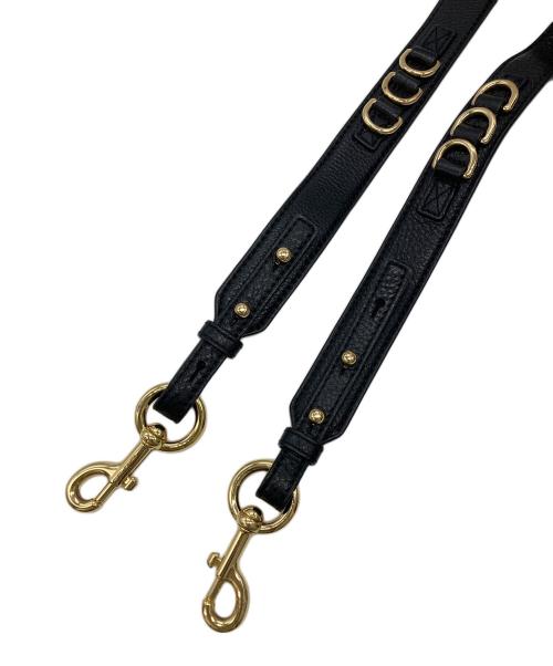 MARC JACOBS（マークジェイコブス）MARC JACOBS (マークジェイコブス) ショルダーバッグ/THE SNAPSHOT ザ スナップショット ブラック×ゴールドの古着・服飾アイテム