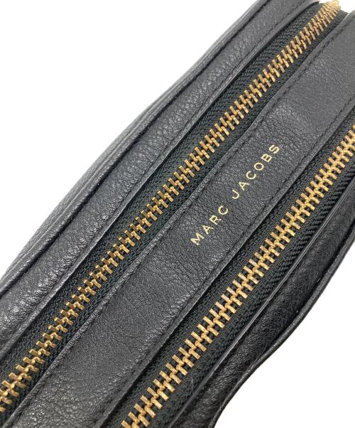 MARC JACOBS（マークジェイコブス）MARC JACOBS (マークジェイコブス) ショルダーバッグ/THE SNAPSHOT ザ スナップショット ブラック×ゴールドの古着・服飾アイテム