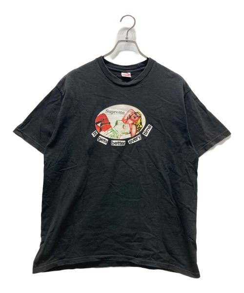 SUPREME（シュプリーム）SUPREME (シュプリーム) 19SS It Gets Better Every Time Tee プリントTシャツ ブラック サイズ:Lの古着・服飾アイテム