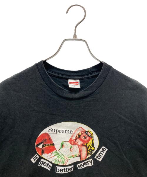 SUPREME（シュプリーム）SUPREME (シュプリーム) 19SS It Gets Better Every Time Tee プリントTシャツ ブラック サイズ:Lの古着・服飾アイテム