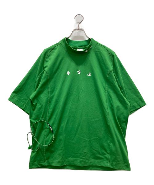 NIKE（ナイキ）NIKE (ナイキ) OFFWHITE (オフホワイト) AS U NRG MC SS TOP/プリントTシャツ グリーン サイズ:XLの古着・服飾アイテム