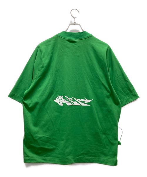 NIKE（ナイキ）NIKE (ナイキ) OFFWHITE (オフホワイト) AS U NRG MC SS TOP/プリントTシャツ グリーン サイズ:XLの古着・服飾アイテム