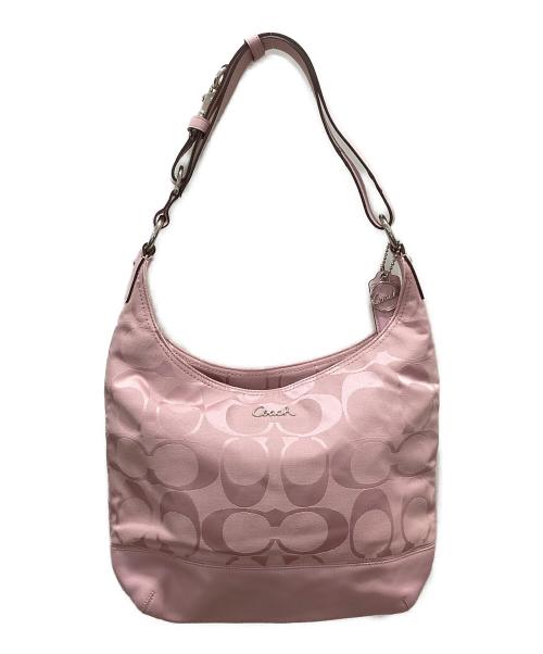 COACH（コーチ）COACH (コーチ) ショルダーバッグ ピンクの古着・服飾アイテム