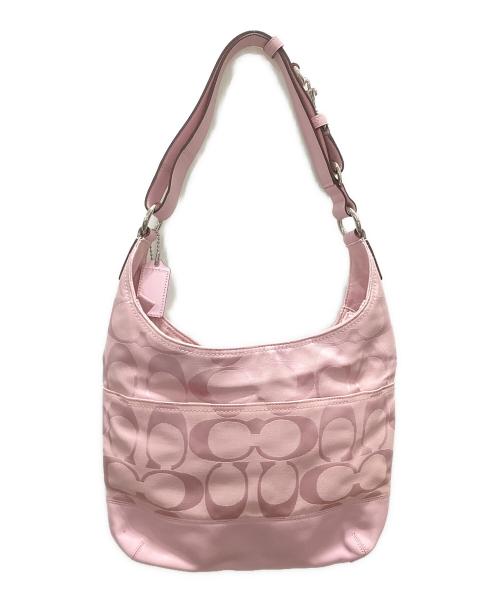 COACH（コーチ）COACH (コーチ) ショルダーバッグ ピンクの古着・服飾アイテム