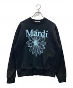 Mardi Mercrediマルディメクルディ）の古着「プリントスウェット」｜ブラック