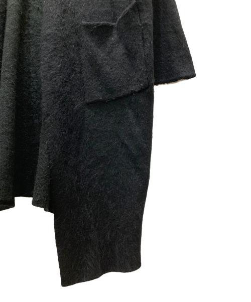 mizuiro-ind（ミズイロインド）mizuiro-ind (ミズイロインド) ニットコート ブラック サイズ:表記無しの古着・服飾アイテム