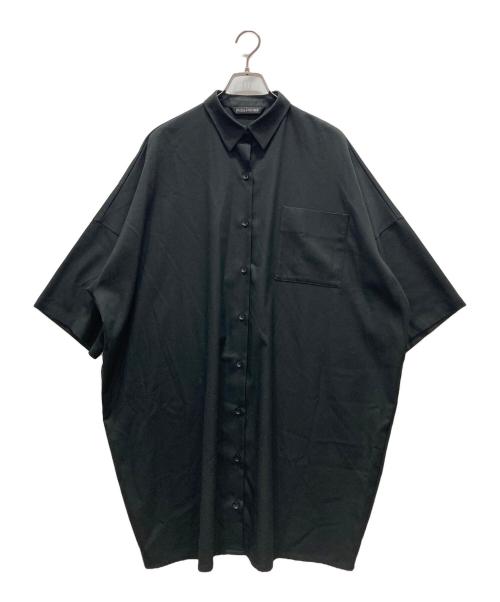 mizuiro-ind（ミズイロインド）mizuiro-ind (ミズイロインド) シャツワンピース ブラック サイズ:表記無しの古着・服飾アイテム