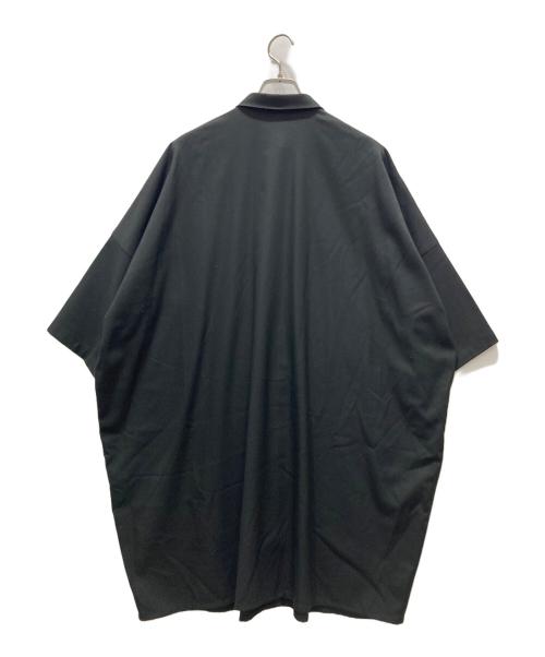 mizuiro-ind（ミズイロインド）mizuiro-ind (ミズイロインド) シャツワンピース ブラック サイズ:表記無しの古着・服飾アイテム