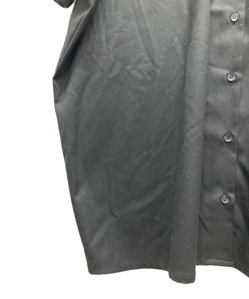 mizuiro-ind（ミズイロインド）mizuiro-ind (ミズイロインド) シャツワンピース ブラック サイズ:表記無しの古着・服飾アイテム