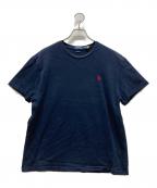 POLO RALPH LAURENポロ・ラルフローレン）の古着「プリントTシャツ」｜ネイビー