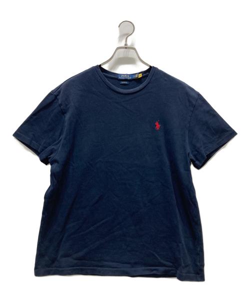 POLO RALPH LAUREN（ポロ・ラルフローレン）POLO RALPH LAUREN (ポロ・ラルフローレン) プリントTシャツ ネイビー サイズ:Mの古着・服飾アイテム