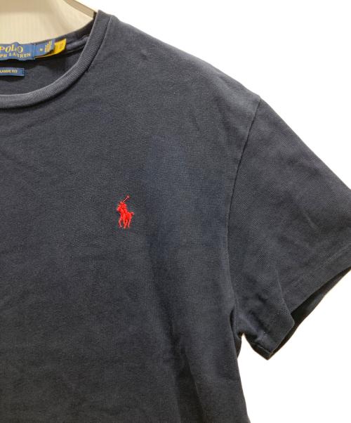 POLO RALPH LAUREN（ポロ・ラルフローレン）POLO RALPH LAUREN (ポロ・ラルフローレン) プリントTシャツ ネイビー サイズ:Mの古着・服飾アイテム