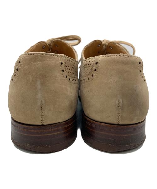 peal&co（ピールアンドコー）peal&co (ピールアンドコー) BROOKS BROTHERS (ブルックスブラザーズ) レースアップシューズ ベージュ サイズ:9の古着・服飾アイテム