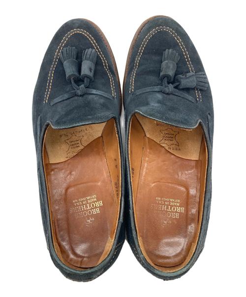 BROOKS BROTHERS（ブルックスブラザーズ）BROOKS BROTHERS (ブルックスブラザーズ) スウェードシューズ ネイビー サイズ:8の古着・服飾アイテム