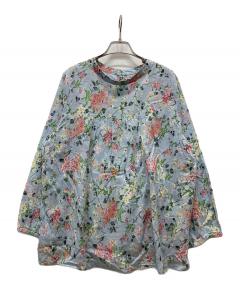 中古・古着通販】Drawer (ドゥロワー) シルク ボウタイギャザーシャツ