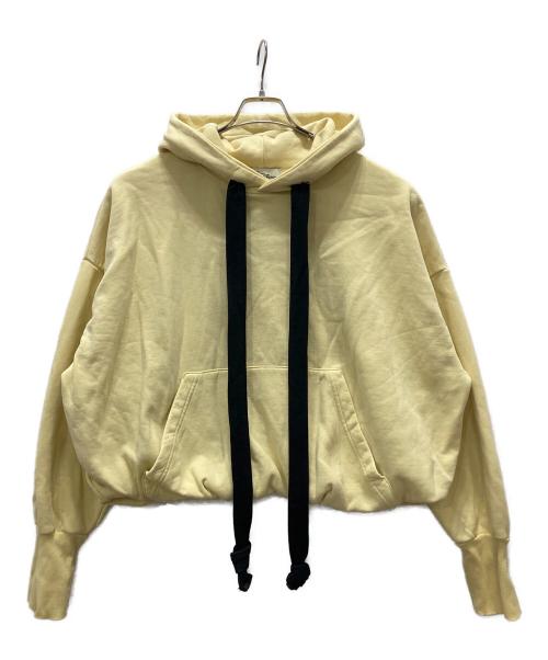 ZARA（ザラ）ZARA (ザラ) HARRY LAMBERT (ハリー・ランバート) ディズニー プルート デザインパーカー イエロー サイズ:Mの古着・服飾アイテム