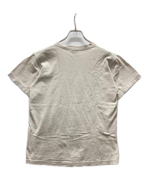 stussy（ステューシー）stussy (ステューシー) カモ柄ロゴTシャツ ベージュ サイズ:Sの古着・服飾アイテム