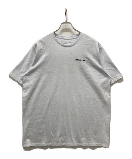 Patagonia（パタゴニア）Patagonia (パタゴニア) LOGO RESPONSIBILI TEE ホワイト サイズ:L 未使用品の古着・服飾アイテム
