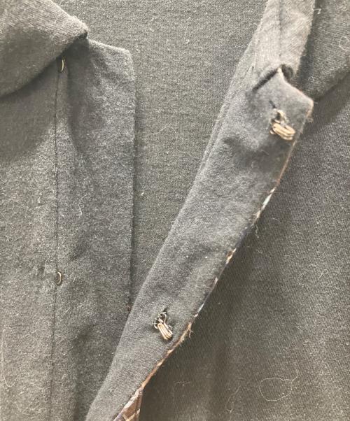 tricot COMME des GARCONS（トリココムデギャルソン）tricot COMME des GARCONS (トリココムデギャルソン) 丸襟カーディガン ブラック サイズ:表記無しの古着・服飾アイテム