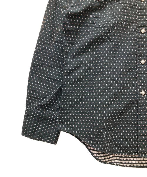 SUGAR CANE（シュガーケーン）SUGAR CANE (シュガーケーン) ウエスタンシャツ ブラック サイズ:Mの古着・服飾アイテム