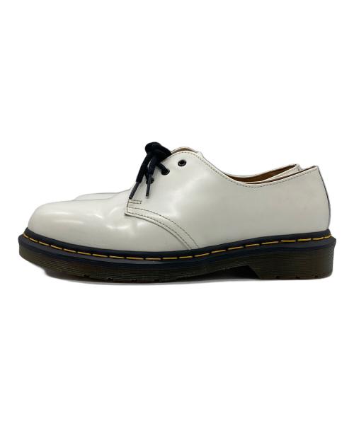 Dr.Martens（ドクターマーチン）Dr.Martens (ドクターマーチン) 3ホールブーツ ホワイト サイズ:UK7の古着・服飾アイテム