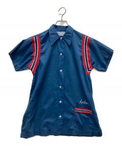 中古・古着通販】Hilton (ヒルトン) ボーリングシャツ ブルー サイズ:L