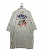 USEDユーズド）の古着「ロング丈スヌーピーTシャツ」｜ホワイト