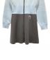 中古・古着 LOUIS VUITTON (ルイ ヴィトン) 22AW ダイヤモンドニット トロンプルイユワンピース スカイブルー×グレー サイズ:XS 未使用品：45000円