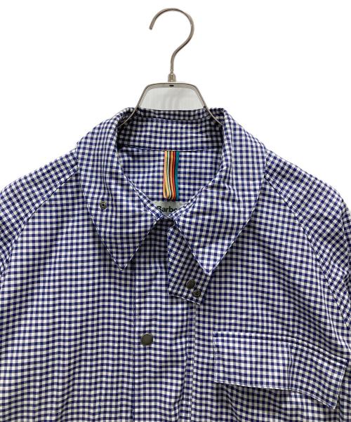Barbour（バブアー）Barbour (バブアー) Paul Smith (ポールスミス) トランスポートカジュアルジャケット ブルー サイズ:Mの古着・服飾アイテム