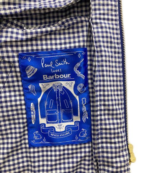 Barbour（バブアー）Barbour (バブアー) Paul Smith (ポールスミス) トランスポートカジュアルジャケット ブルー サイズ:Mの古着・服飾アイテム