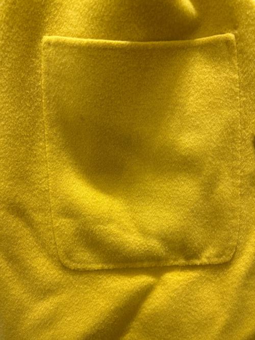 UNITED ARROWS（ユナイテッドアローズ）UNITED ARROWS (ユナイテッドアローズ) バイカラー リバー ミドルコート ベージュ サイズ:36の古着・服飾アイテム