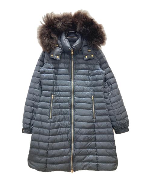 TATRAS（タトラス）TATRAS (タトラス) CIMA Aライン ロングダウンコート ネイビー サイズ:03の古着・服飾アイテム