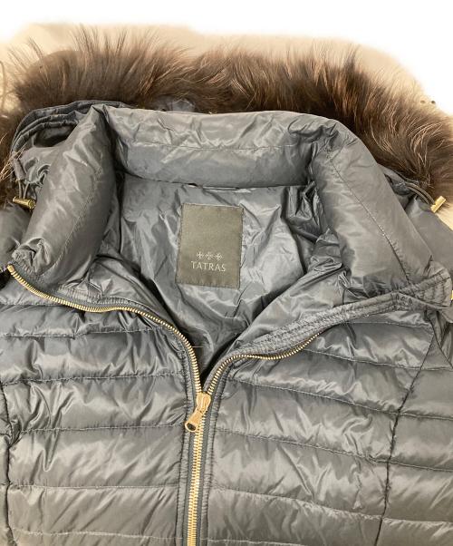 TATRAS（タトラス）TATRAS (タトラス) CIMA Aライン ロングダウンコート ネイビー サイズ:03の古着・服飾アイテム