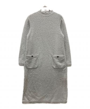中古・古着通販】ANAYI (アナイ) ウールブークレ配色 ワンピース