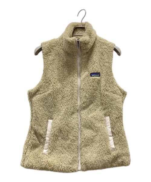 Patagonia（パタゴニア）Patagonia (パタゴニア) フリースベスト ベージュ サイズ:Sの古着・服飾アイテム