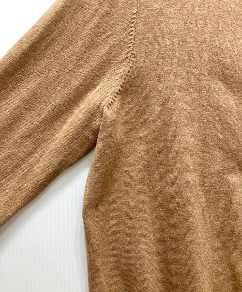 POLO RALPH LAUREN（ポロ・ラルフローレン）POLO RALPH LAUREN (ポロ・ラルフローレン) 丸首カーディガン ブラウン サイズ:Sの古着・服飾アイテム