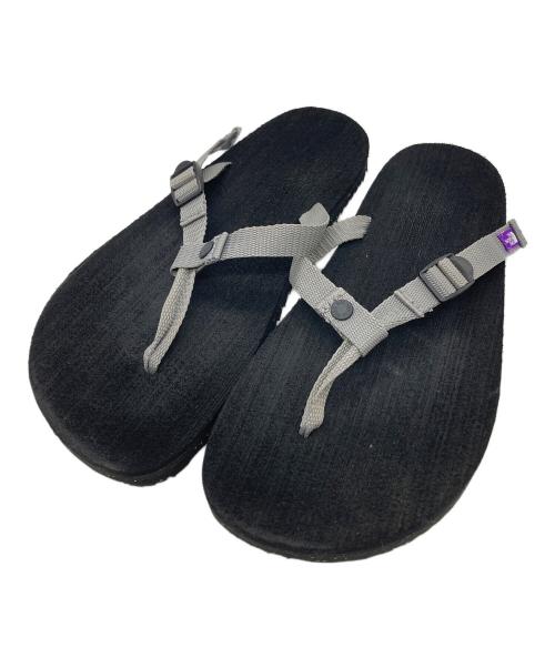 THE NORTHFACE PURPLELABEL（ザ・ノースフェイス パープルレーベル）THE NORTHFACE PURPLELABEL (ザ・ノースフェイス パープルレーベル) field webbing sandal ブラック サイズ:表記無しの古着・服飾アイテム