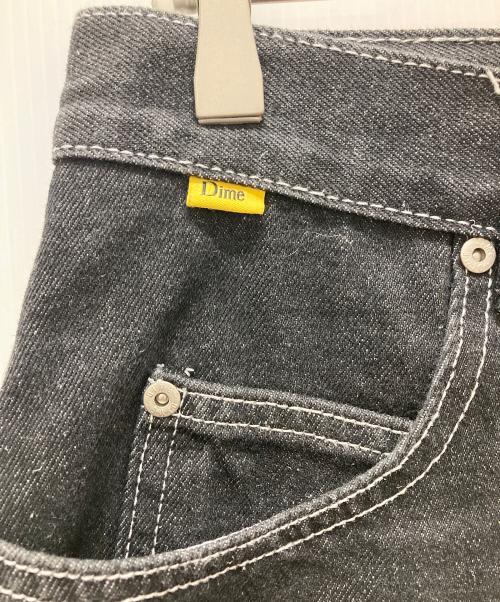 Dime（ダイム）Dime (ダイム) ロゴ刺繍ハーフパンツ インディゴ サイズ:Lの古着・服飾アイテム