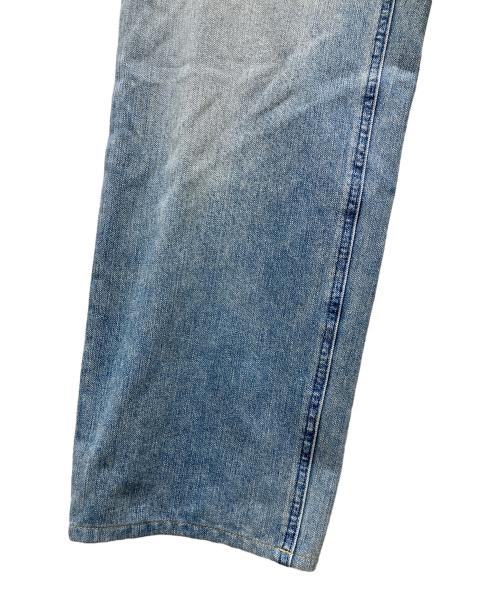 YANUK（ヤヌーク）YANUK (ヤヌーク) Low Rise Trick Denim ボーイズストレートLEA ブルー サイズ:27の古着・服飾アイテム