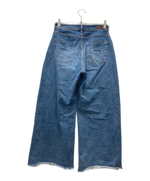 YANUK（ヤヌーク）YANUK (ヤヌーク) KATE ルーズバギー デニムパンツ ブルー サイズ:27の古着・服飾アイテム