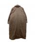 CLANE (クラネ) DOUBLE WOOL LONG COAT ブラウン サイズ:1：20000円