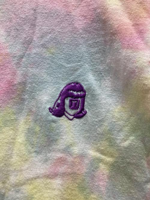 TACOMA FUJI RECORDS（タコマ フジ レコード）TACOMA FUJI RECORDS (タコマ フジ レコード) タイダイL/Sプリントカットソー マルチカラー サイズ:Mの古着・服飾アイテム