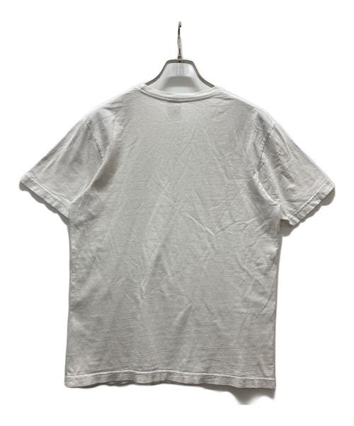 Noah（ノア）Noah (ノア) 裾ロゴプリントTシャツ ホワイト サイズ:Sの古着・服飾アイテム