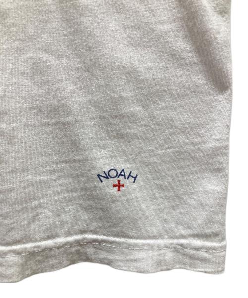 Noah（ノア）Noah (ノア) 裾ロゴプリントTシャツ ホワイト サイズ:Sの古着・服飾アイテム