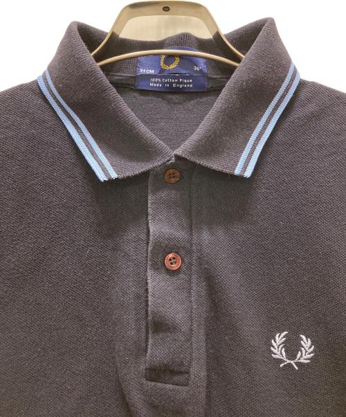 FRED PERRY（フレッドペリー）FRED PERRY (フレッドペリー) 英国製ポロシャツ ネイビー サイズ:36の古着・服飾アイテム