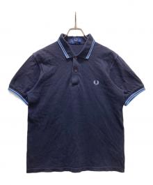 FRED PERRY（フレッドペリー）の古着「英国製ポロシャツ」｜ネイビー